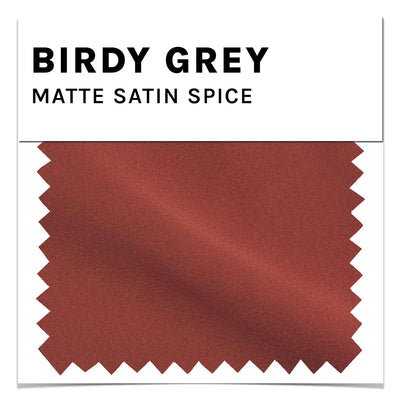 Matte Satin Swatch in Spice by Birdy Grey