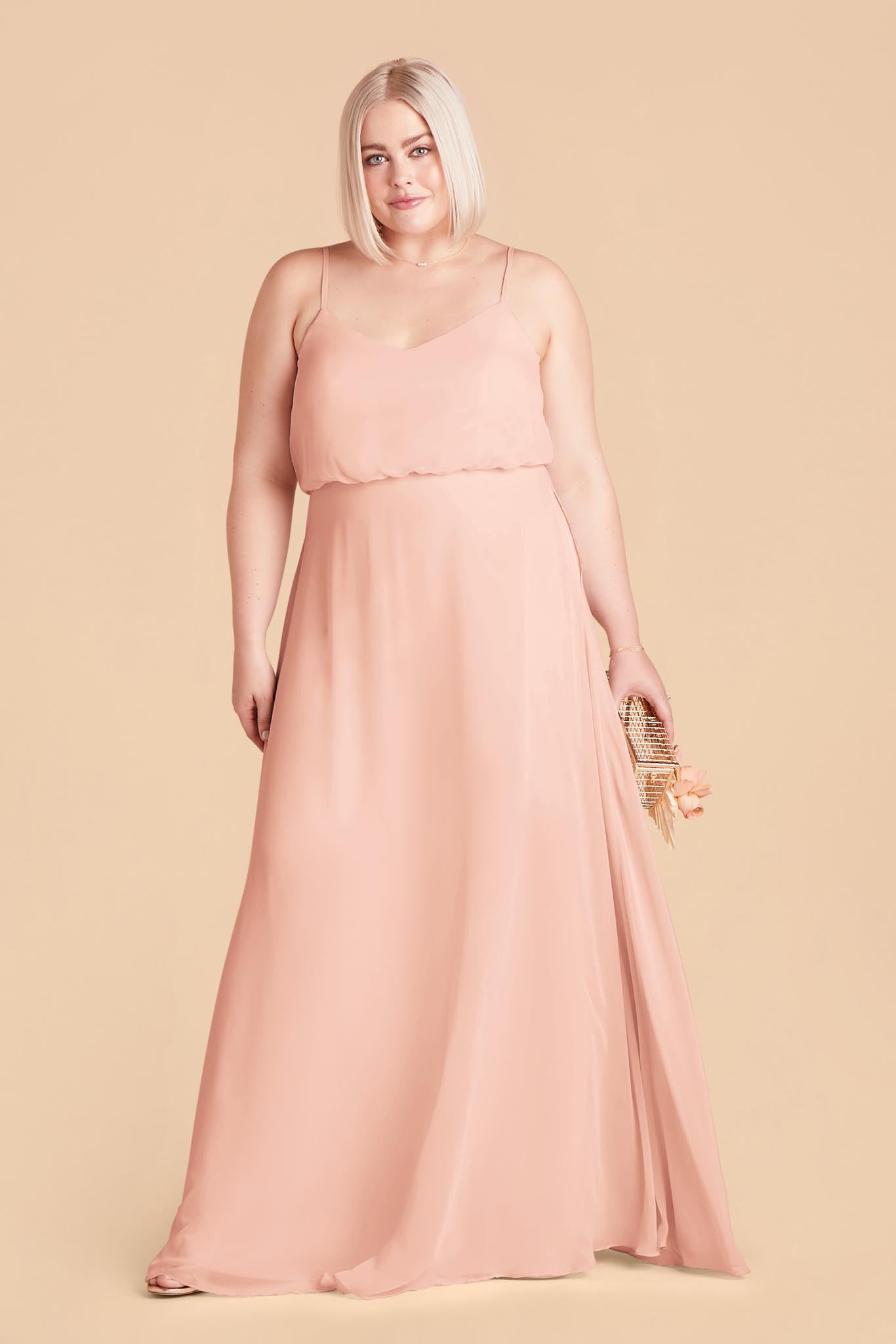 Blush Pink Gwennie Dress by Birdy Grey