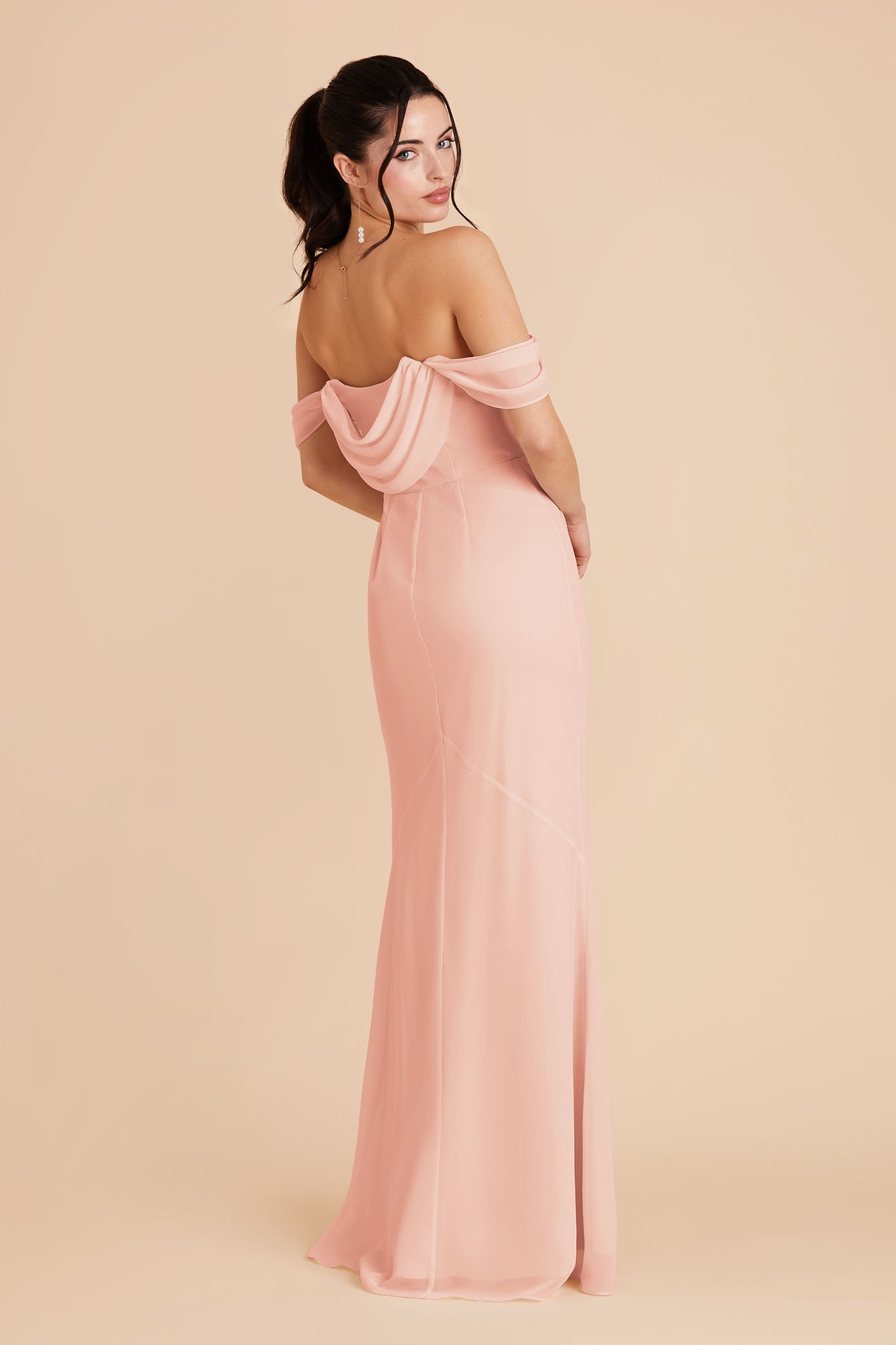 Blush Pink Mira Convertible Dress by Birdy Grey