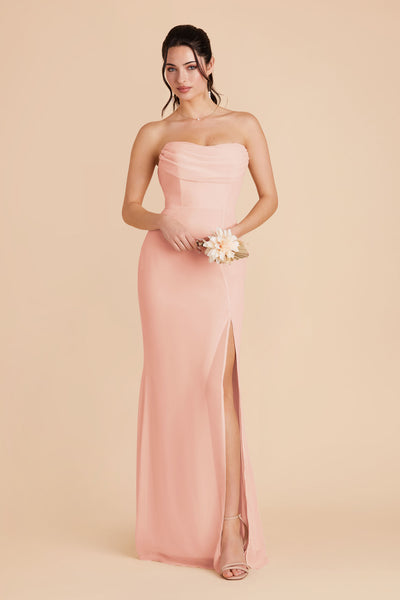 Blush Pink Mira Convertible Dress by Birdy Grey