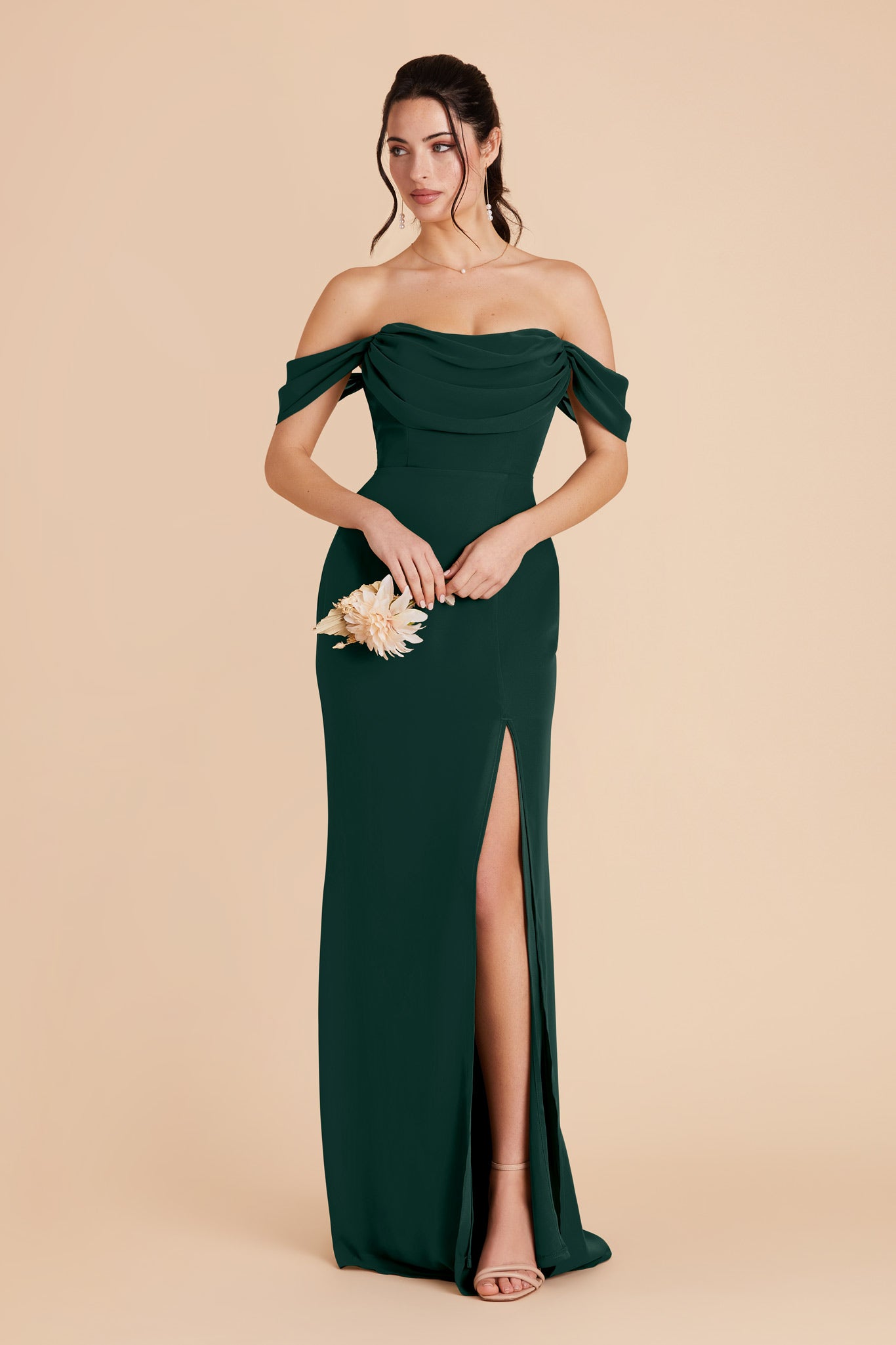 Emerald Mira Convertible Dress by Birdy Grey