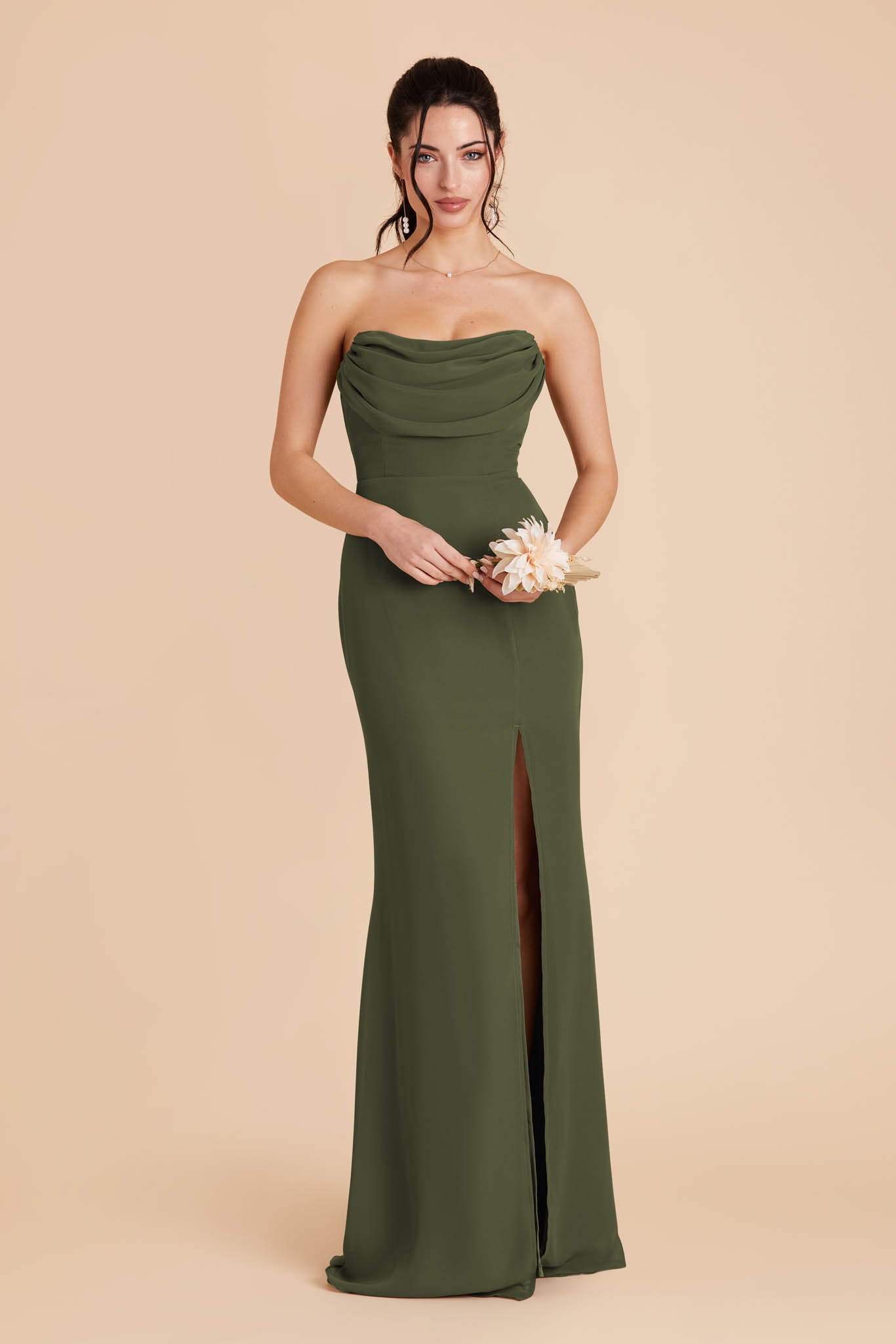 Olive Mira Convertible Dress by Birdy Grey