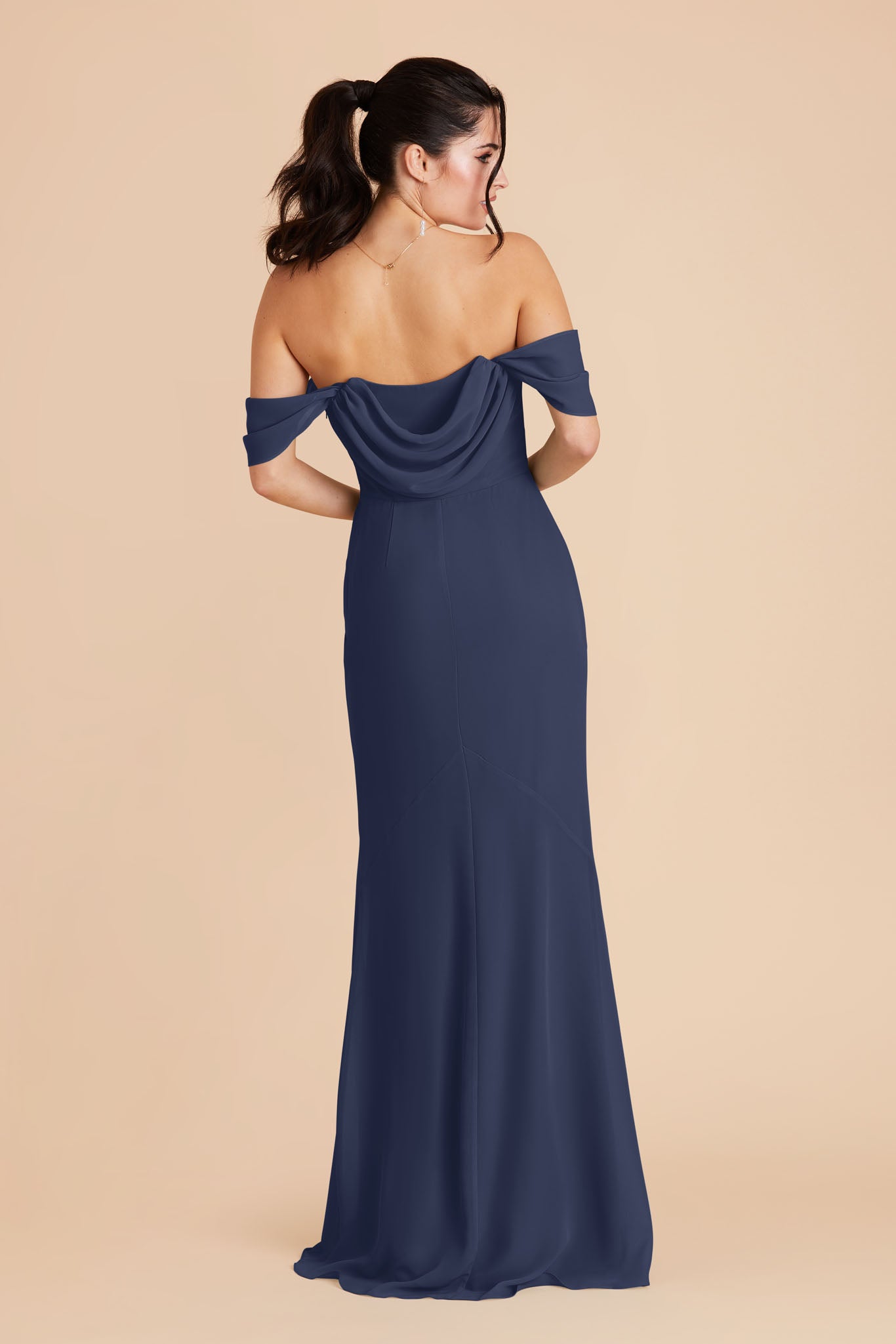 Slate Blue Mira Convertible Dress by Birdy Grey