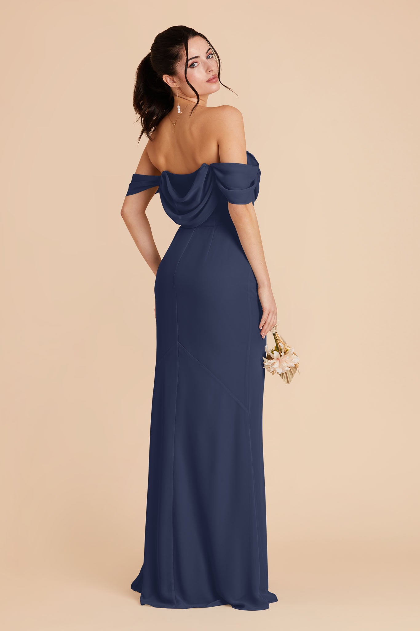 Slate Blue Mira Convertible Dress by Birdy Grey