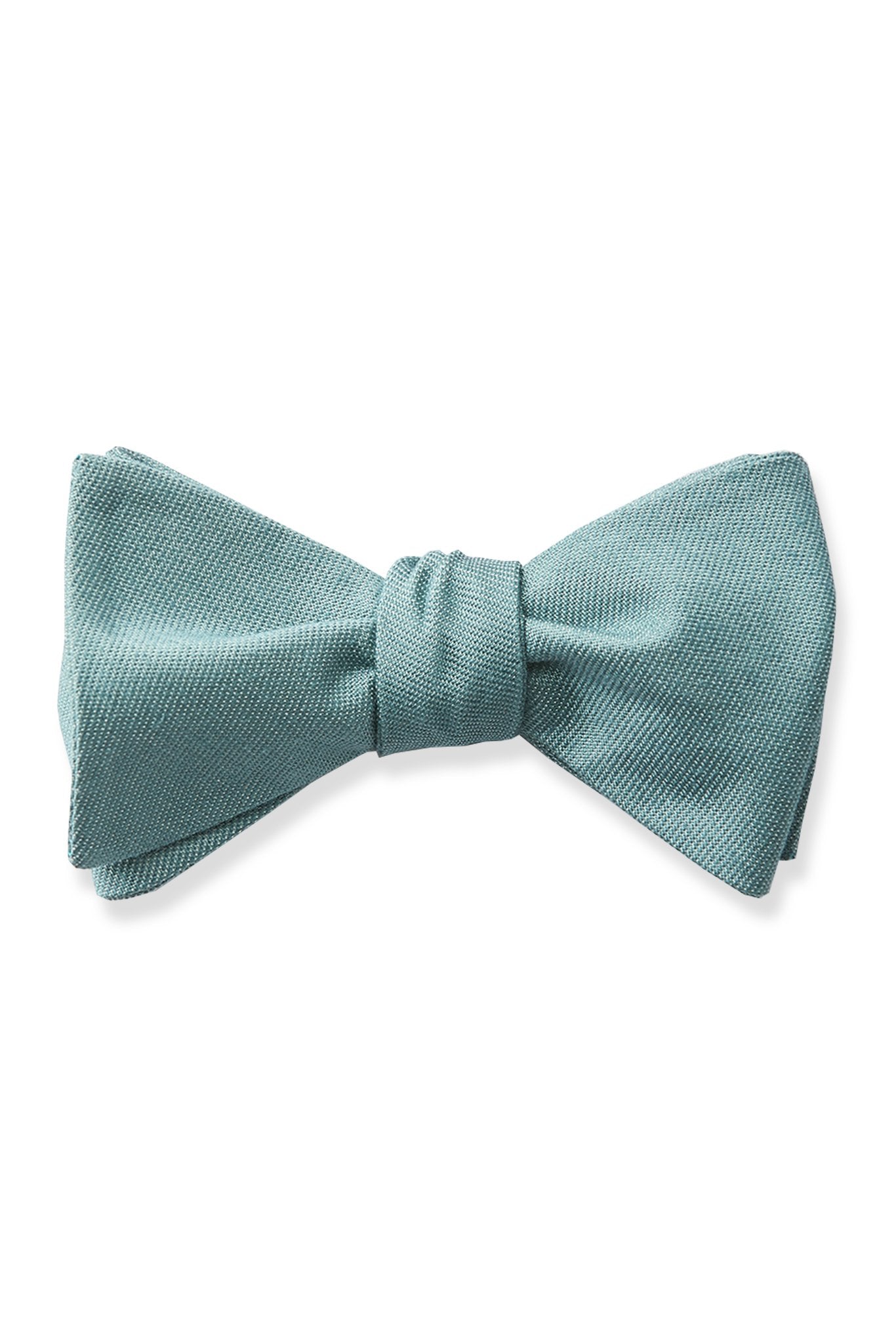 Daniel Bow Tie in sea glass by Birdy Grey, front view