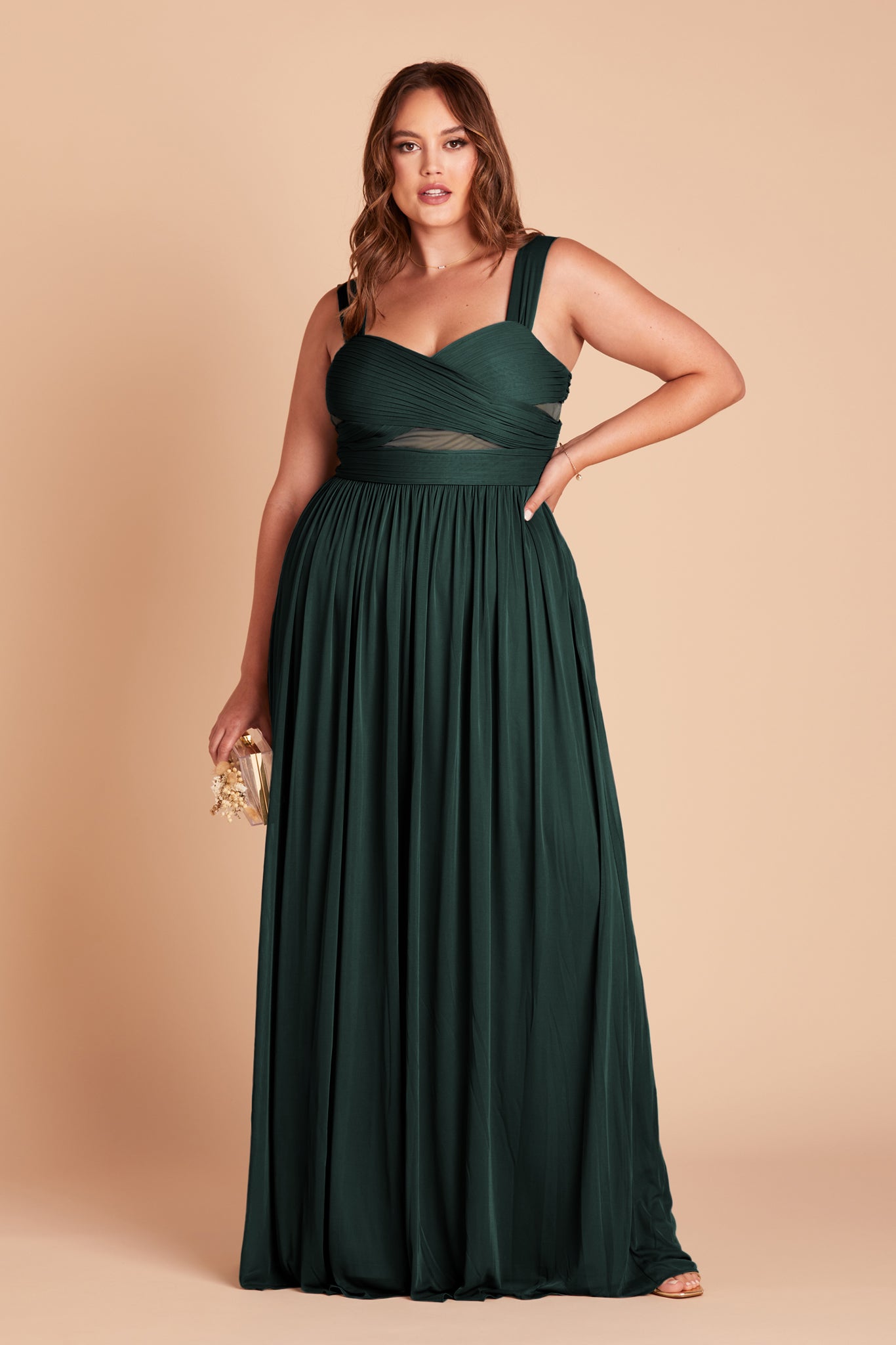 Emerald Elsye Dress by Birdy Grey
