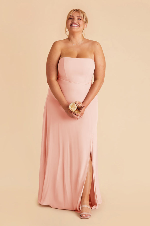 Birdy Grey Spence Convertible Bridesmaid Dress in Pale Blush