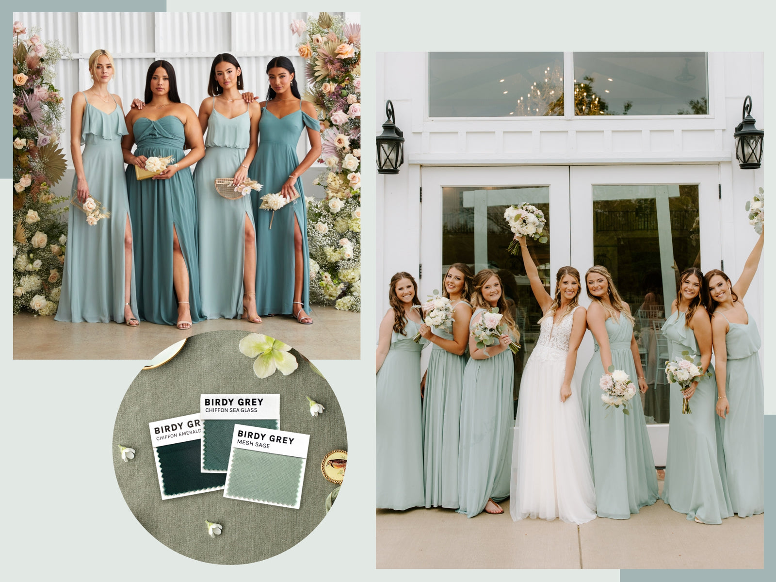 Get 3 Free Bridesmaid Dress Color Swatches