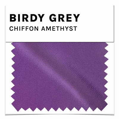 Amethyst Chiffon Swatch by Birdy Grey