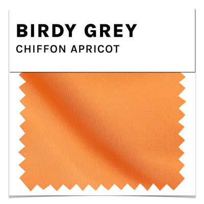 Apricot Chiffon Swatch by Birdy Grey