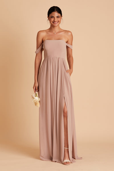 August Convertible Dress - Taupe