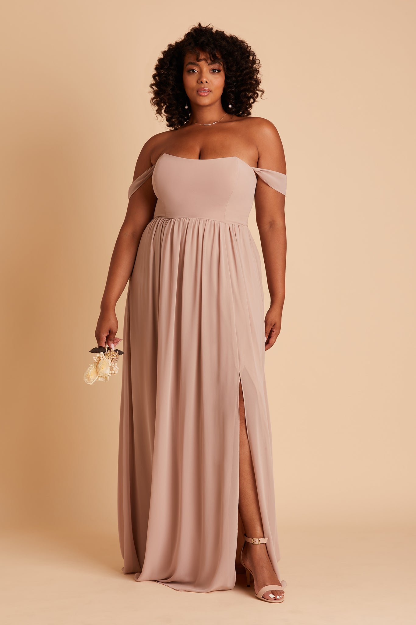 August Convertible Dress - Taupe