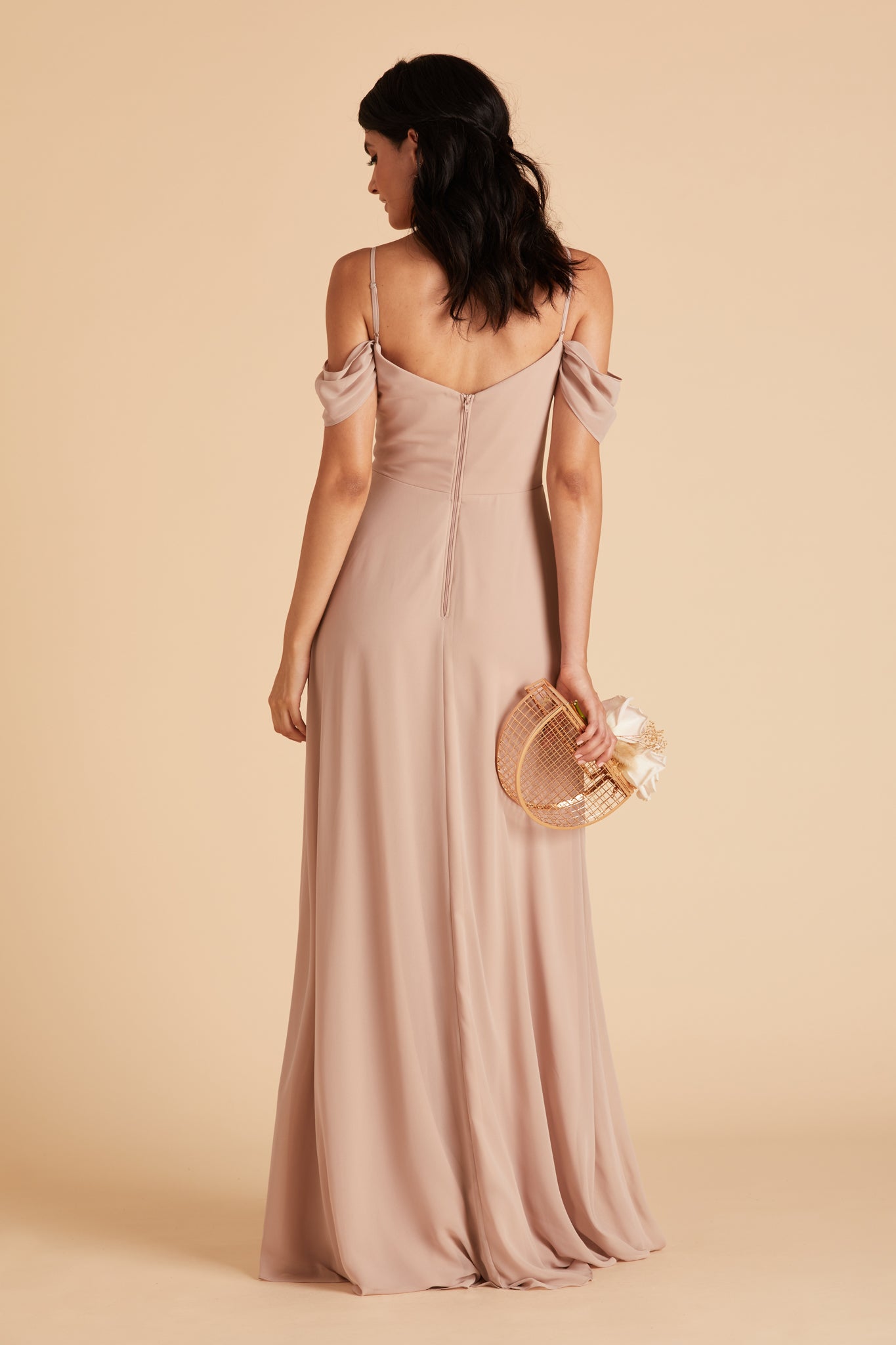Devin Convertible Dress - Taupe