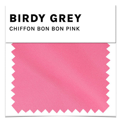 Chiffon Swatch in Bon Bon Pink