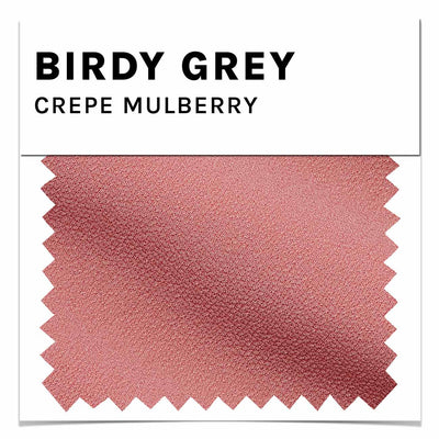Mulberry Crepe Swatch by Birdy Grey