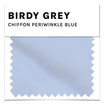 Chiffon Swatch in Periwinkle Blue