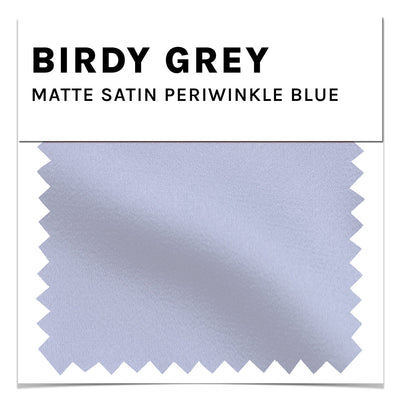 Swatch - Matte Satin in Periwinkle Blue
