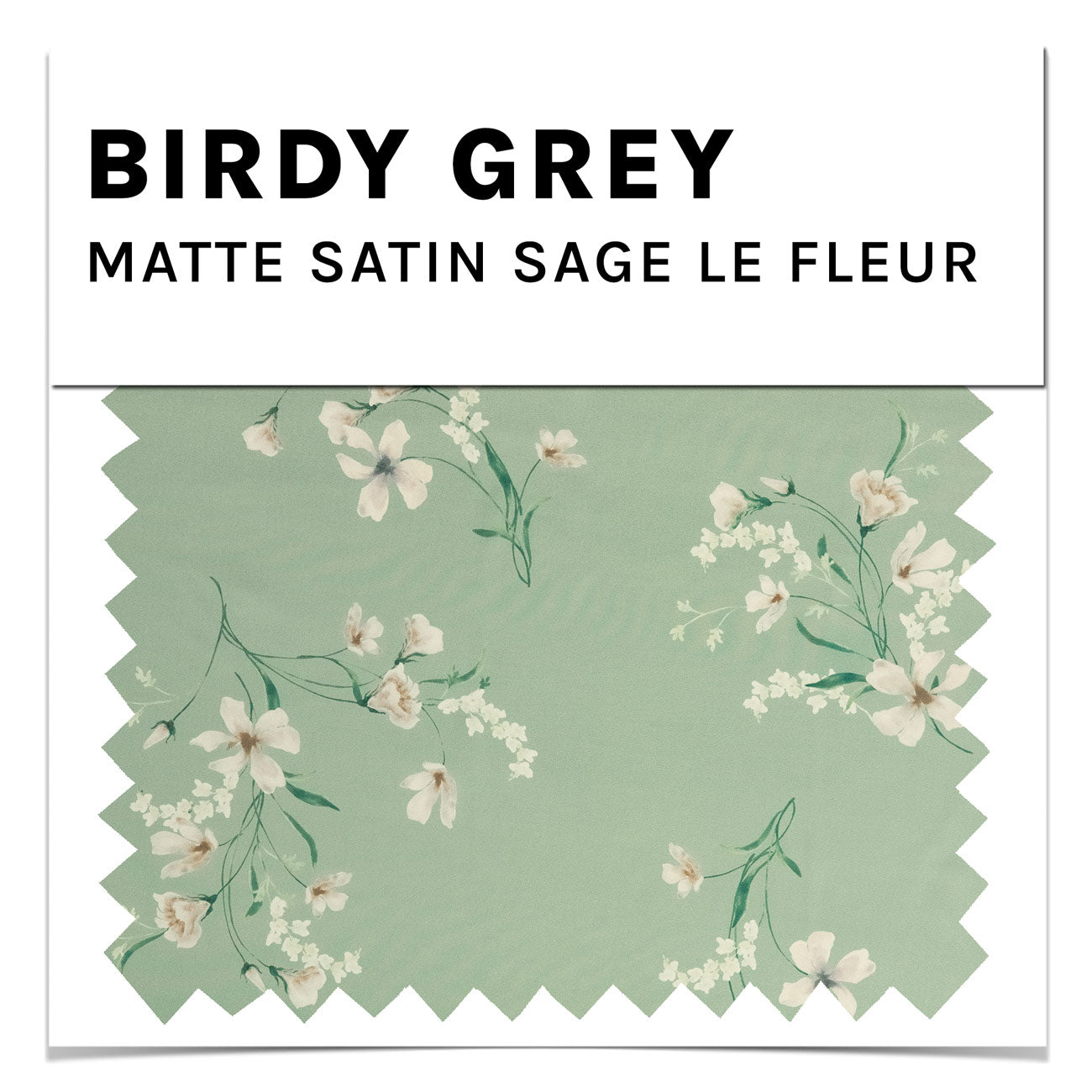 Swatch - Matte Satin in Sage Le Fleur
