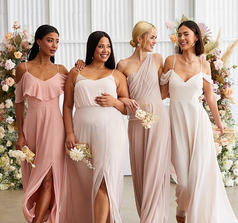 20 Mix and Matched Bohemian Bridesmaid Dresses for 2024
