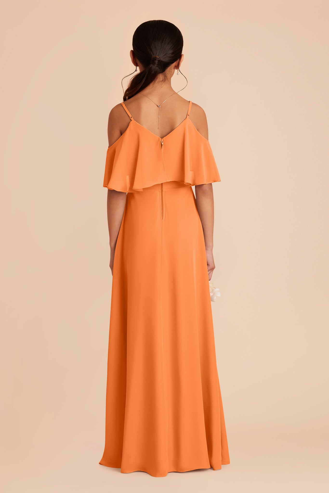 Apricot Janie Convertible Junior Dress by Birdy Grey