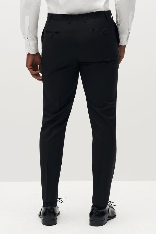 Classic Black Suit Pants by SuitShop | Birdy Grey