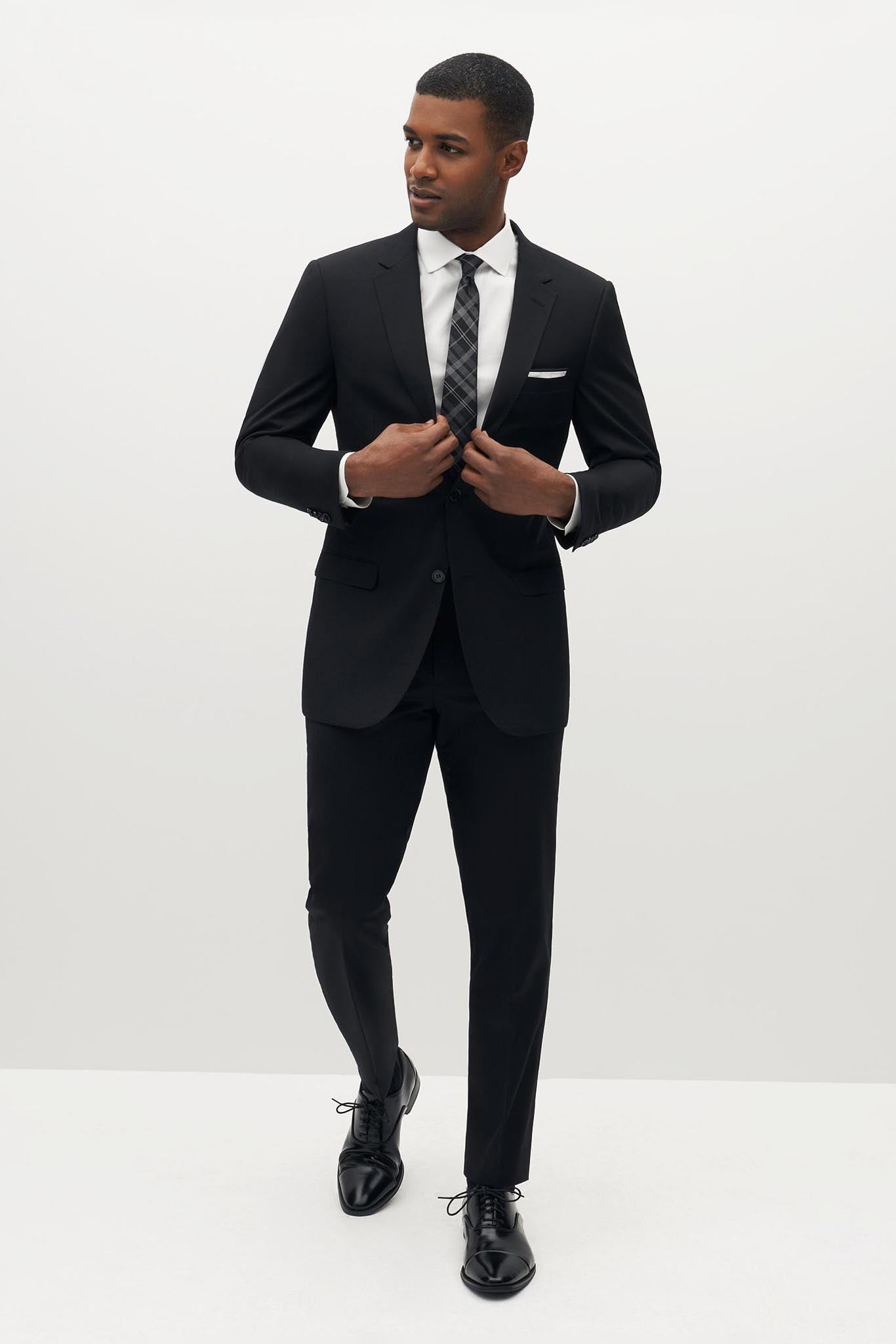 How To Make Black Suit Combinations: Pick The Right Shirt With Black Suit -  Bewakoof Blog