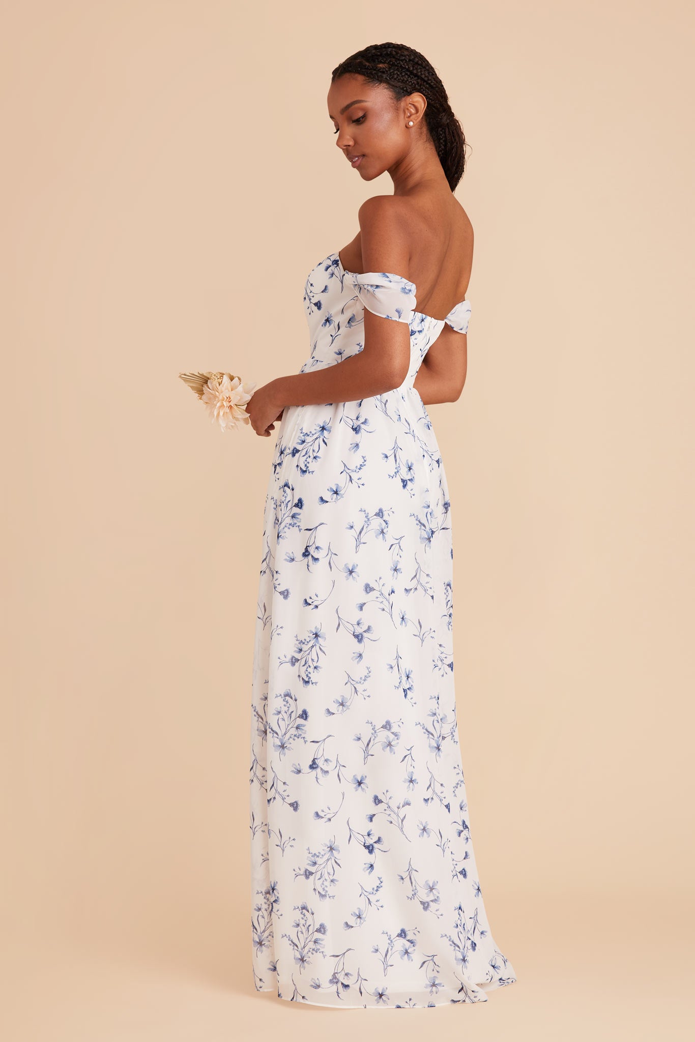 Blue Le Fleur August Convertible Dress by Birdy Grey