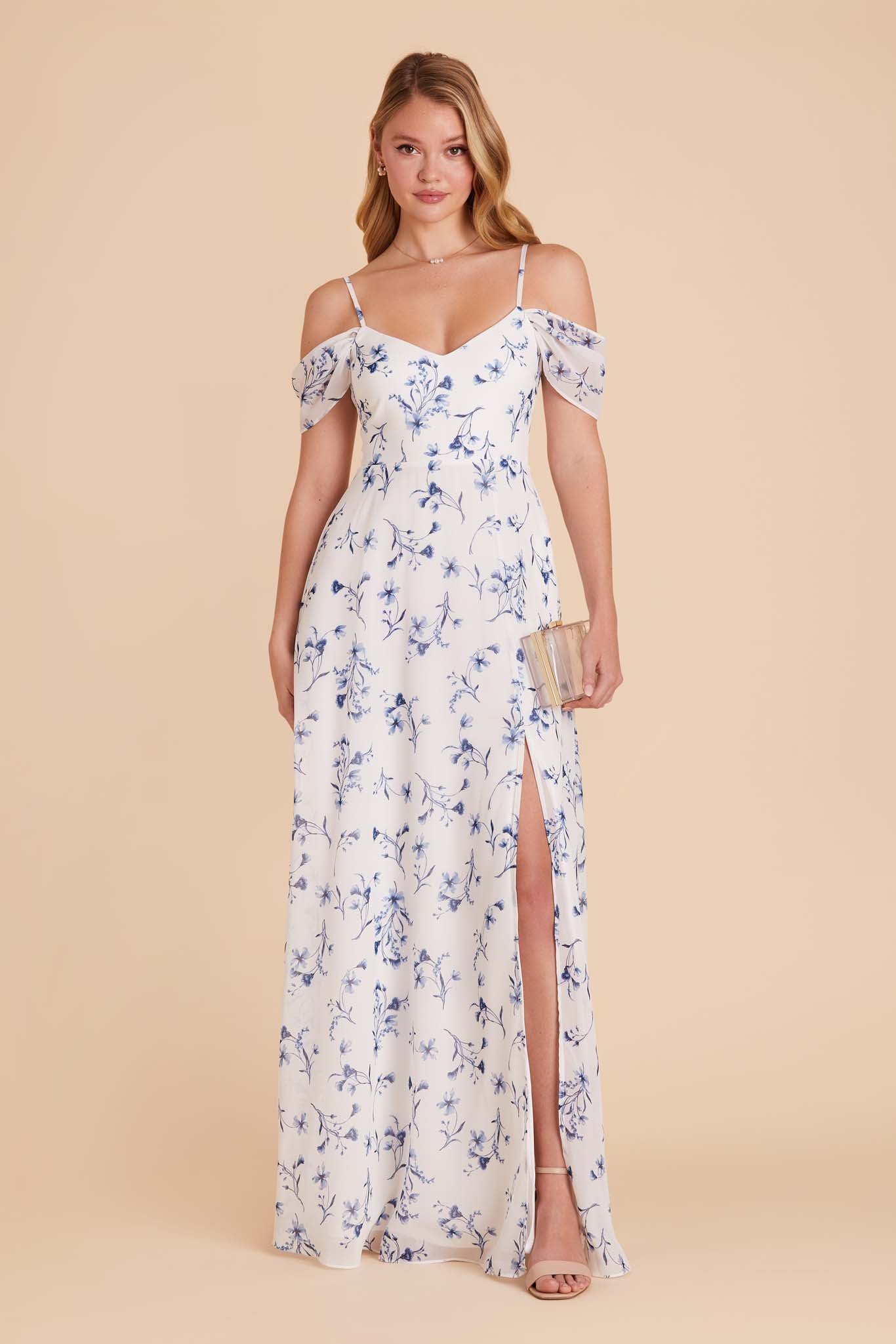 Blue Le Fleur Devin Convertible Dress by Birdy Grey