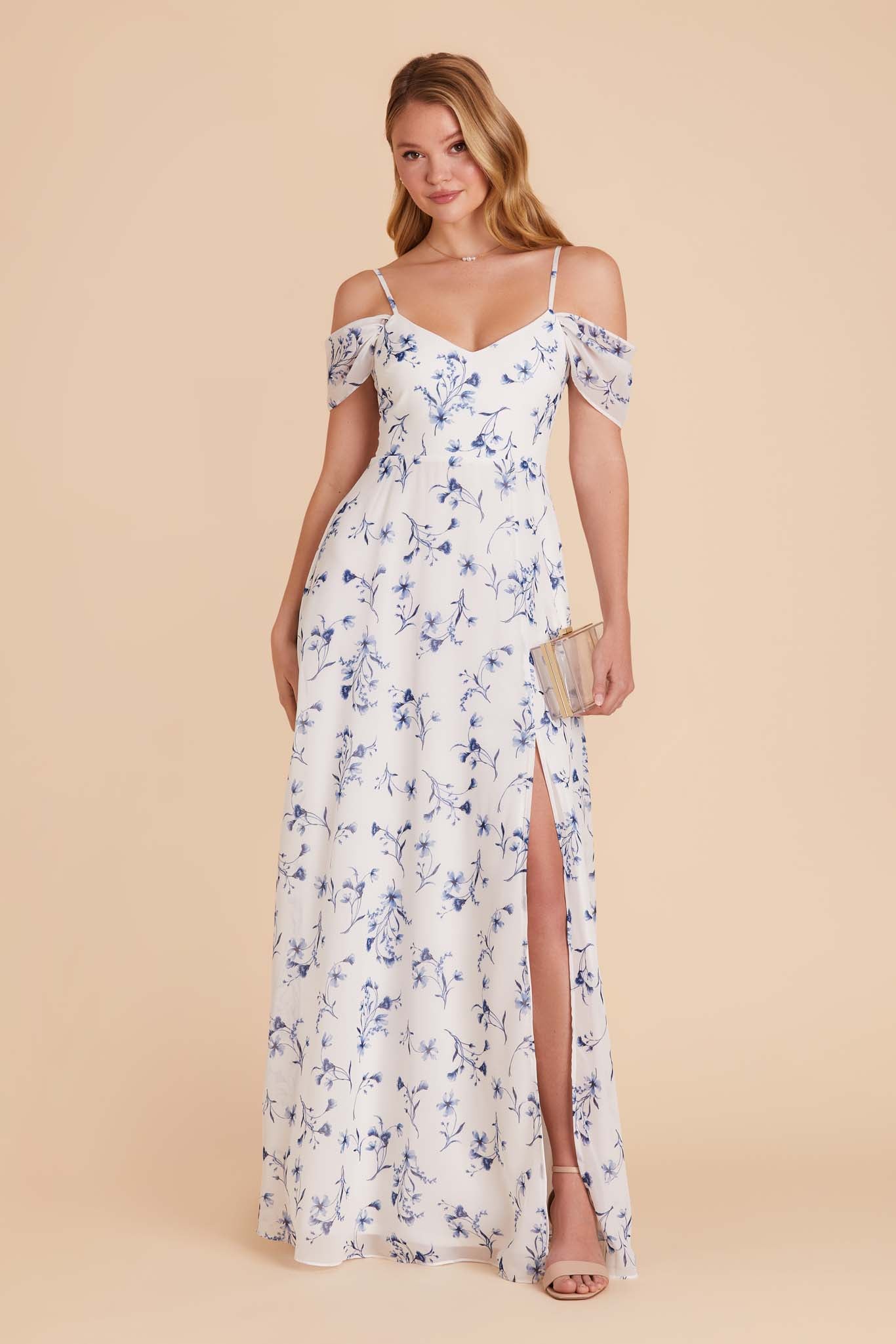 Blue Le Fleur Devin Convertible Dress by Birdy Grey