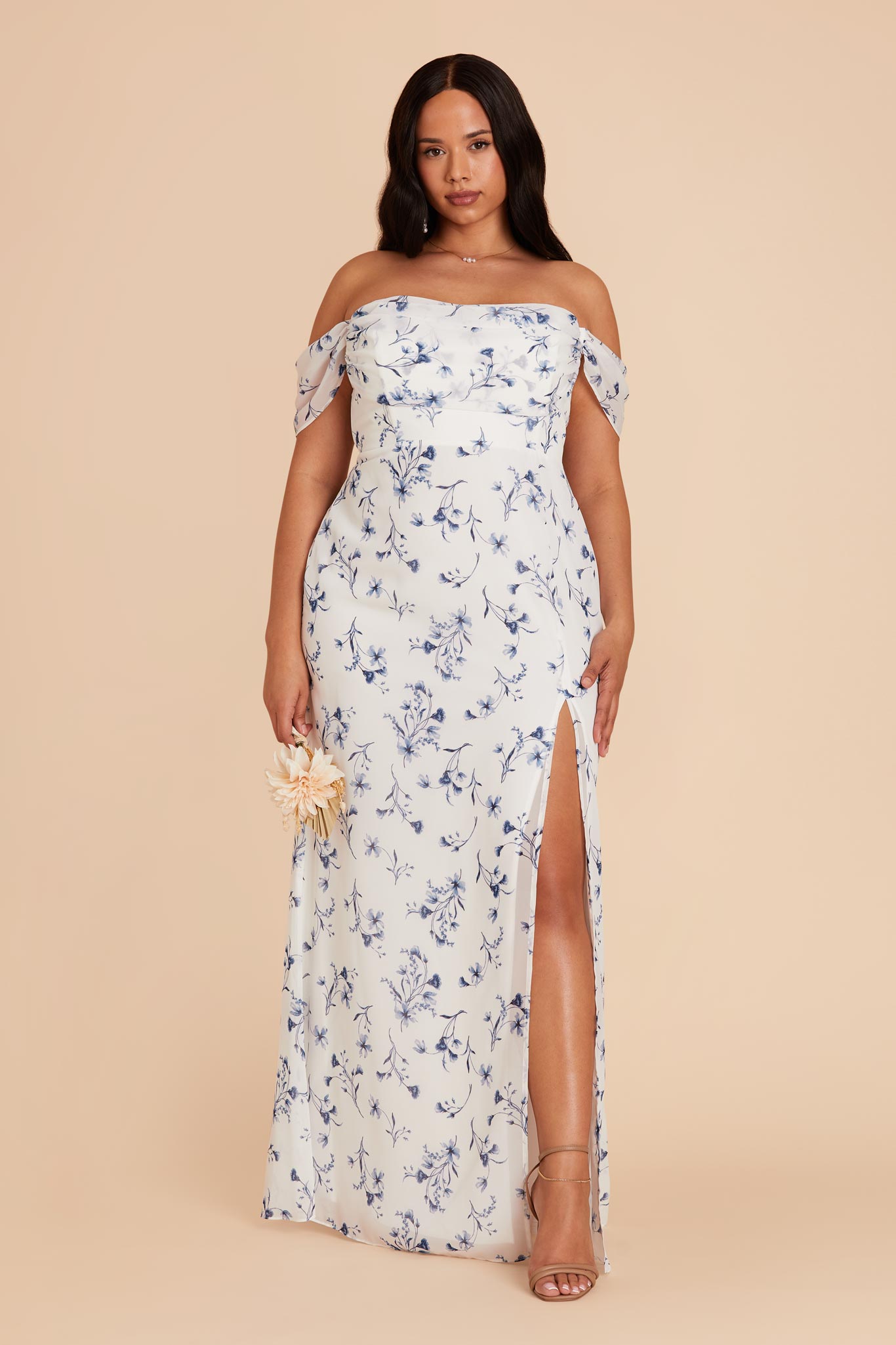 Blue Le Fleur Mira Convertible Dress by Birdy Grey