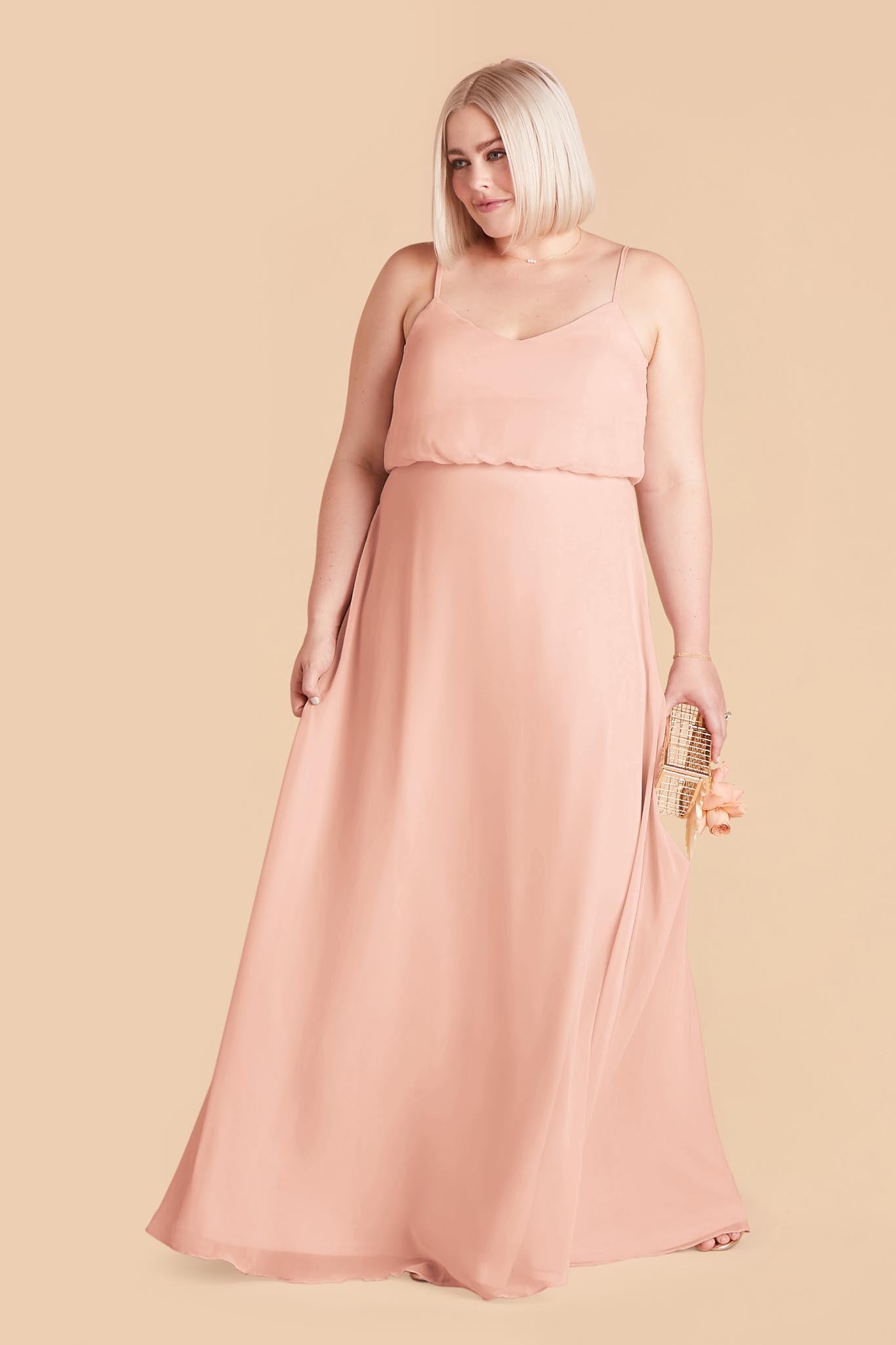 Blush Pink Gwennie Dress by Birdy Grey