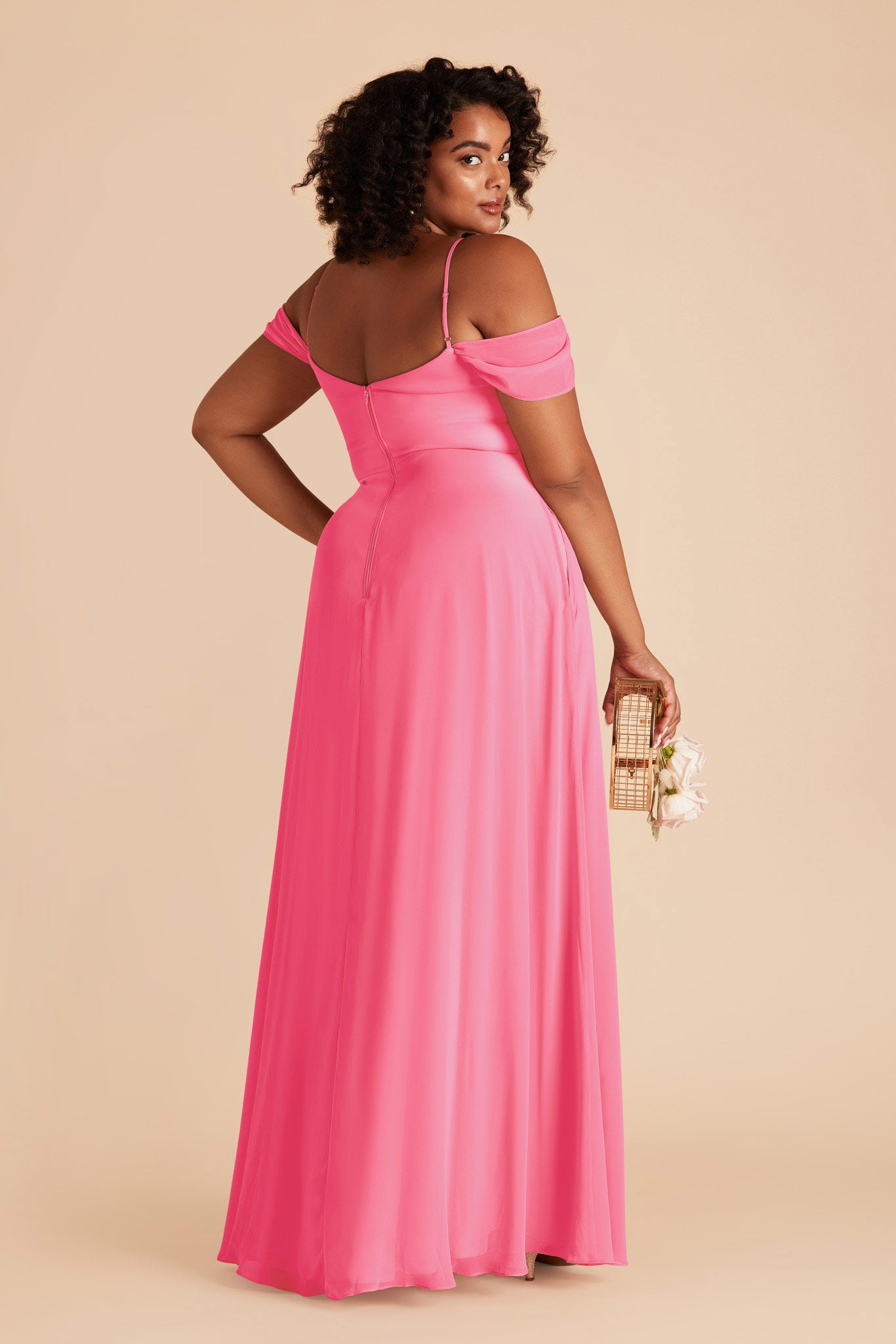 Bon Bon Pink Devin Convertible Dress by Birdy Grey