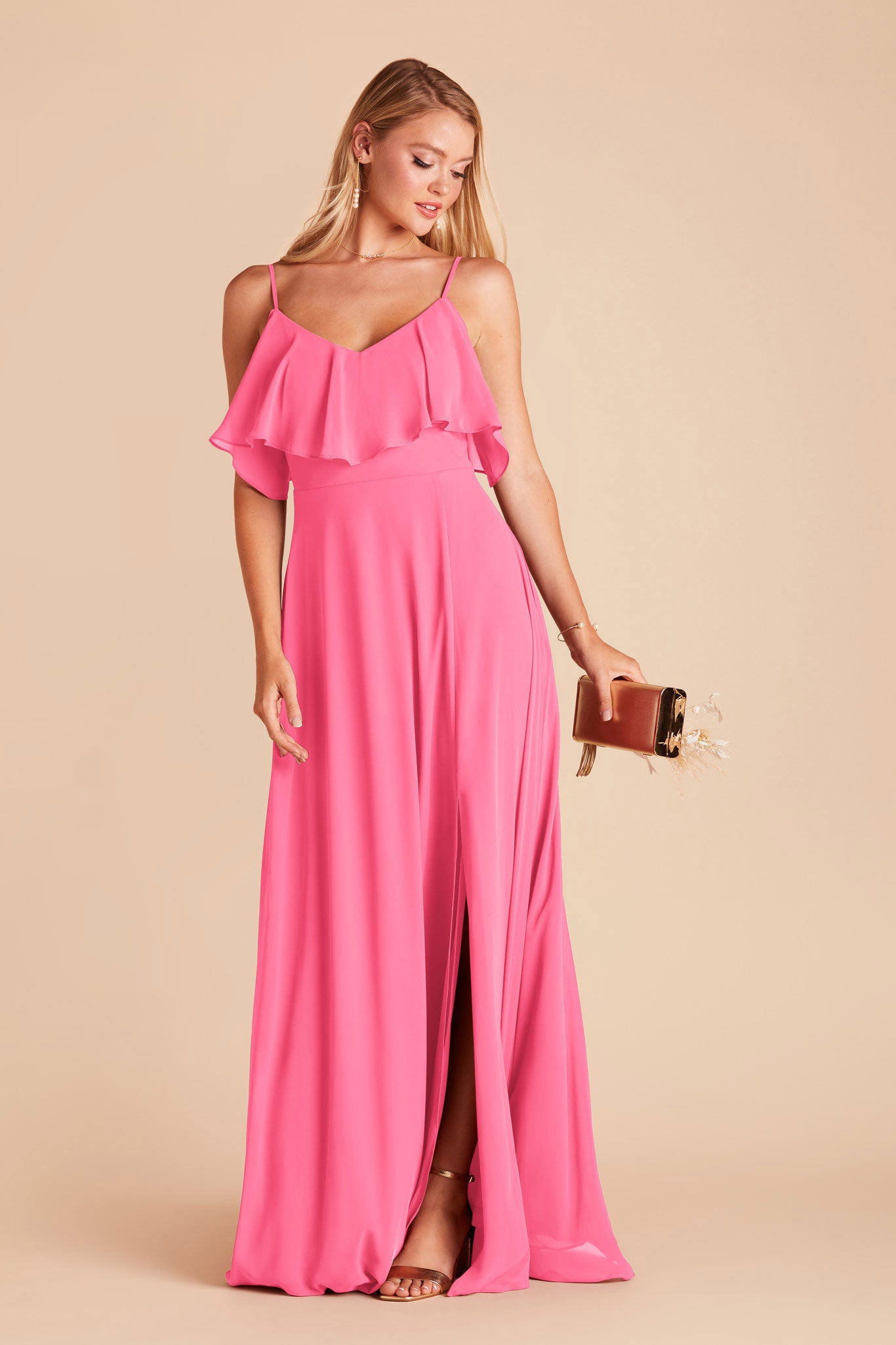 Bon Bon Pink Jane Convertible Dress by Birdy Grey