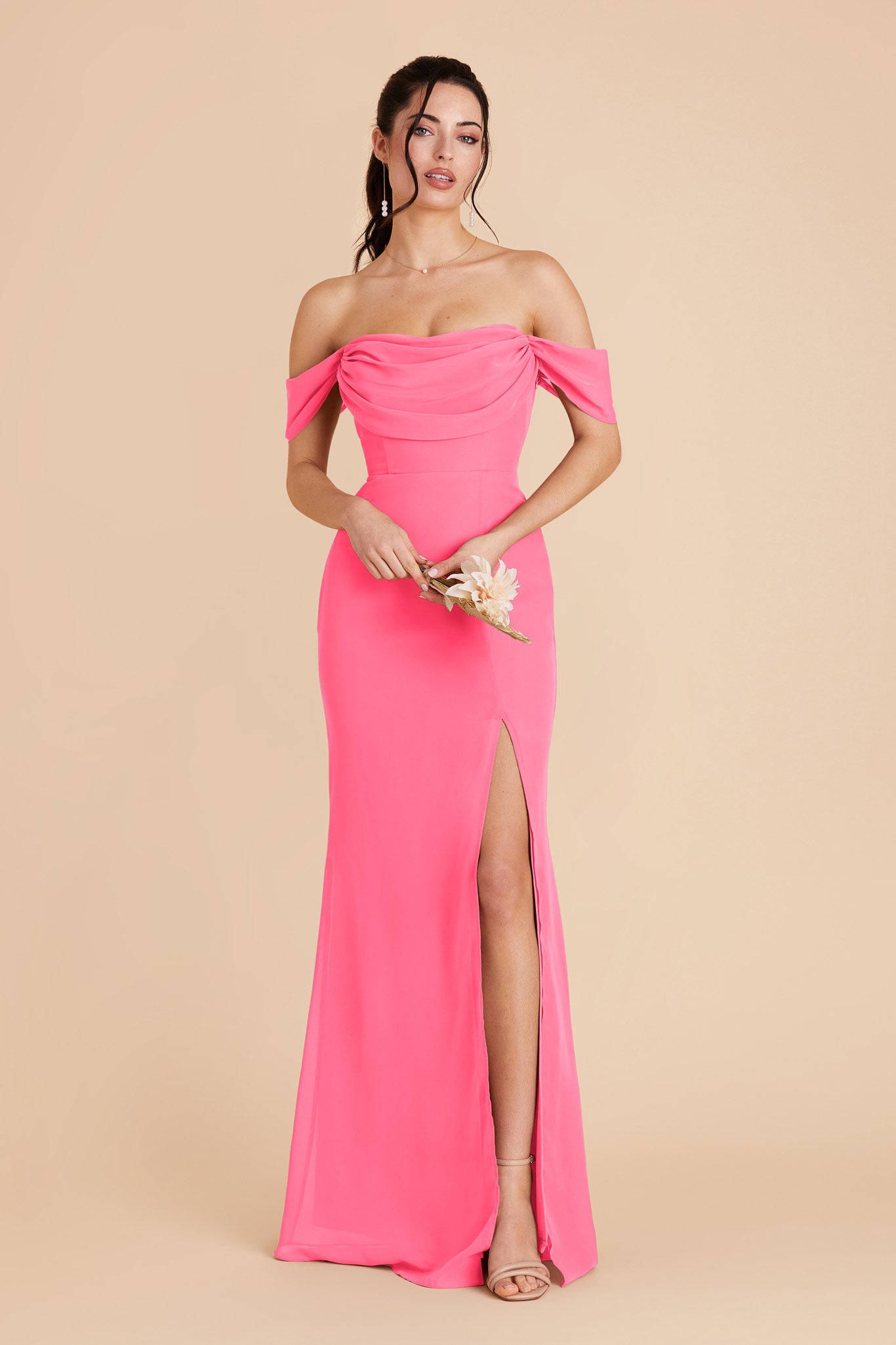 Bon Bon Pink Mira Convertible Dress by Birdy Grey