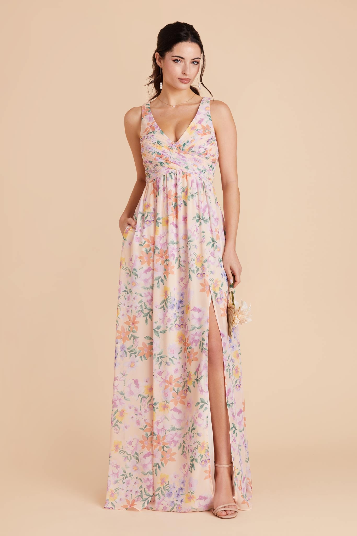 Botanical Blooms Laurie Empire Dress by Birdy Grey