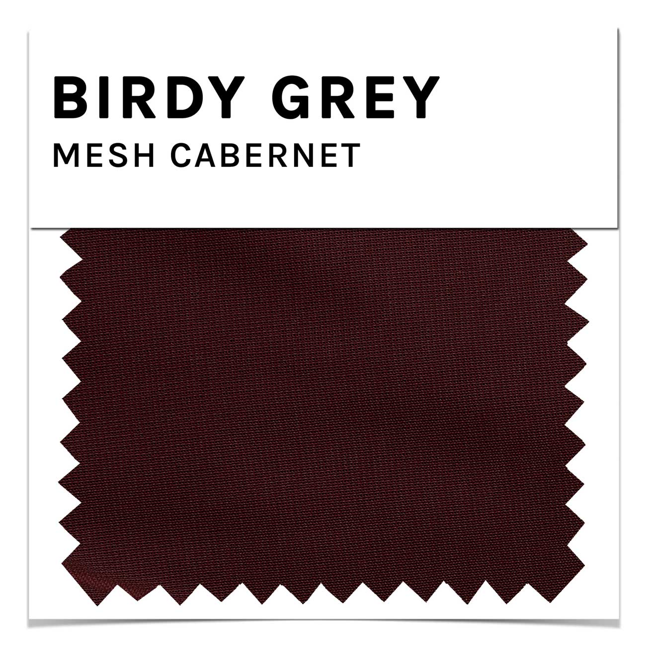 Swatch - Mesh in Cabernet