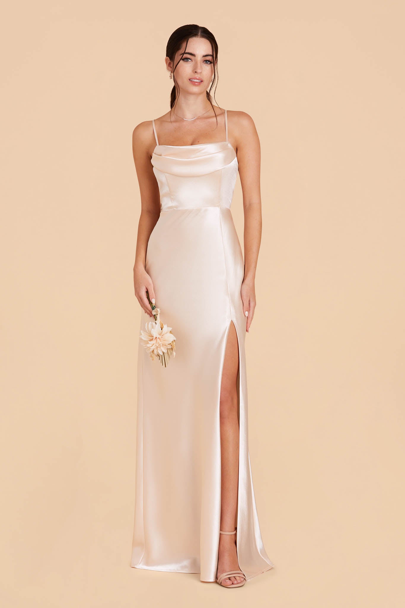 Champagne Mia Convertible Dress by Birdy Grey