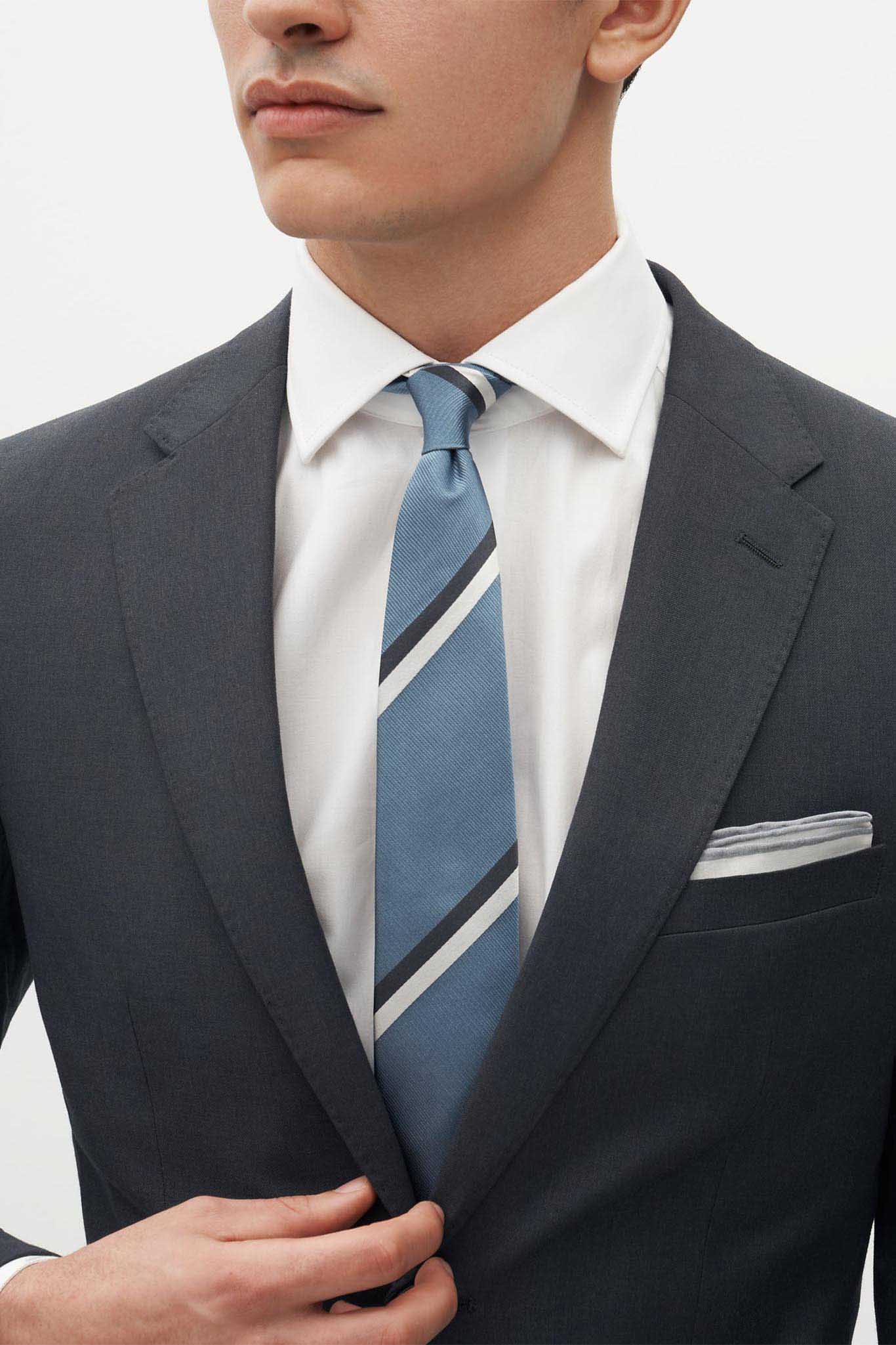 Charcoal Gray Suit by SuitShop