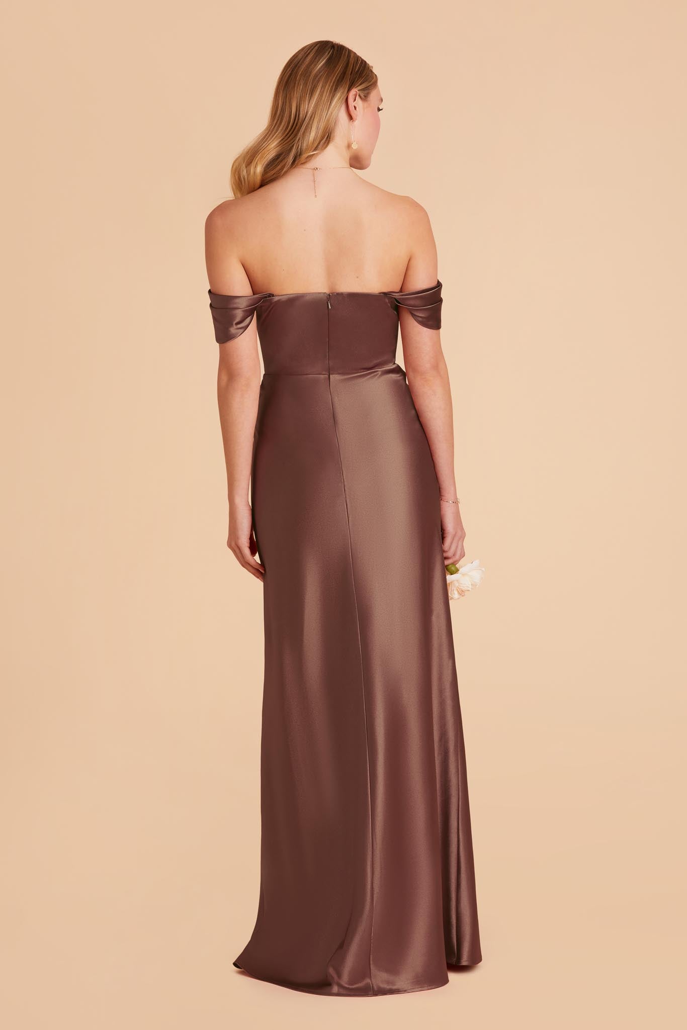 Chocolate Brown Mia Convertible Dress by Birdy Grey