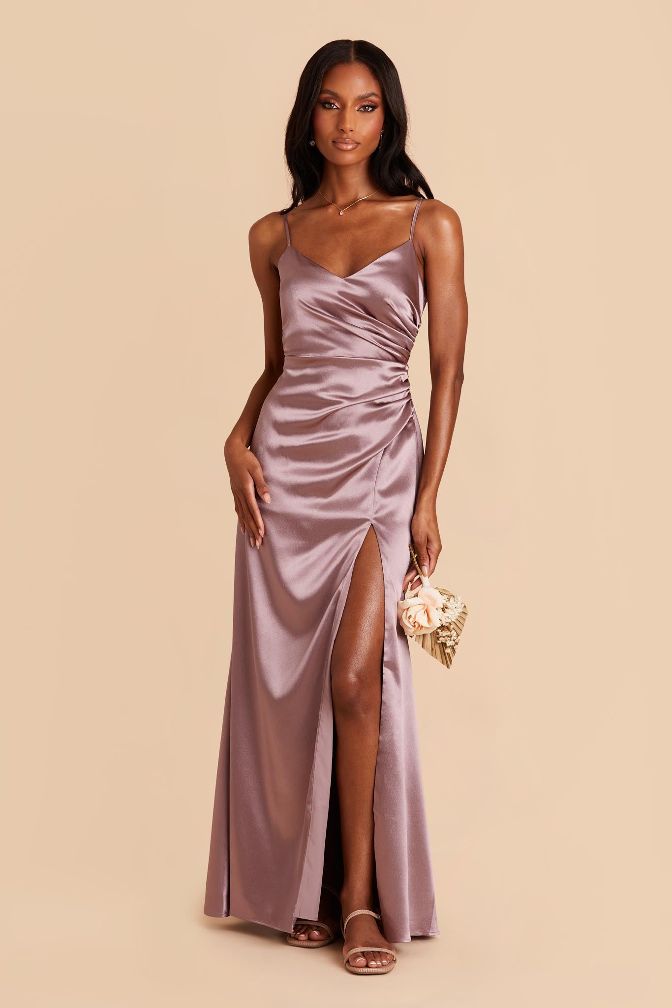 Satin Cowl Neck Aara Gown – Stage 9 Secrets