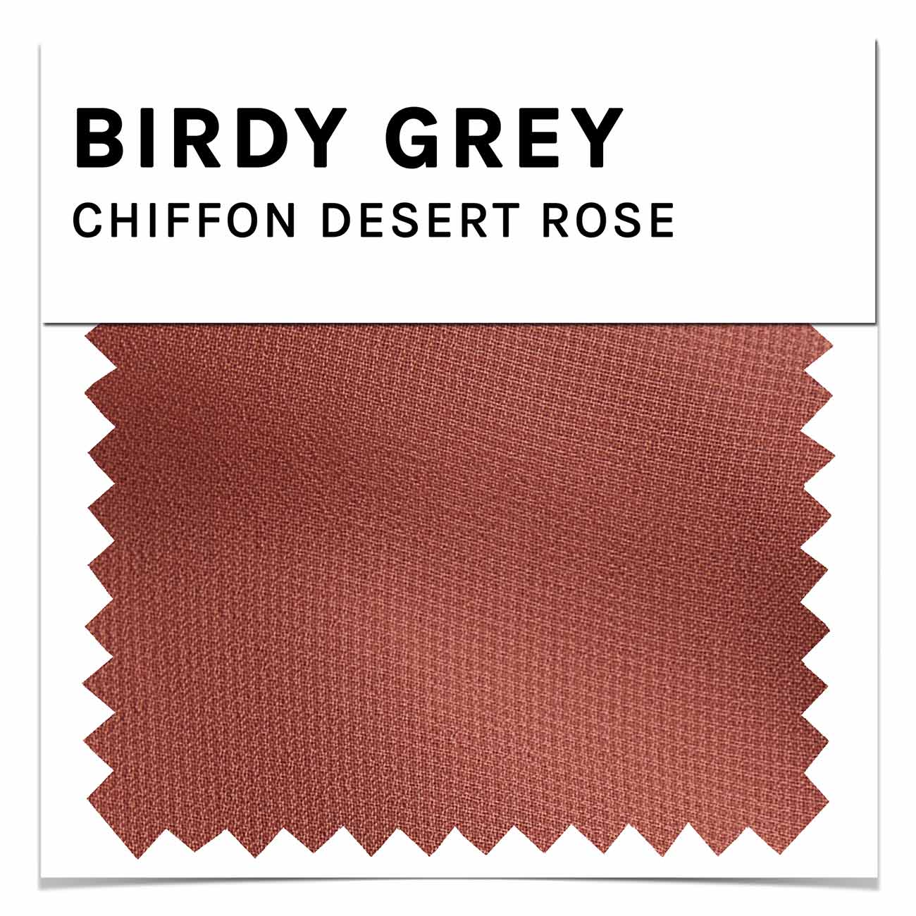 Swatch - Chiffon in Desert Rose
