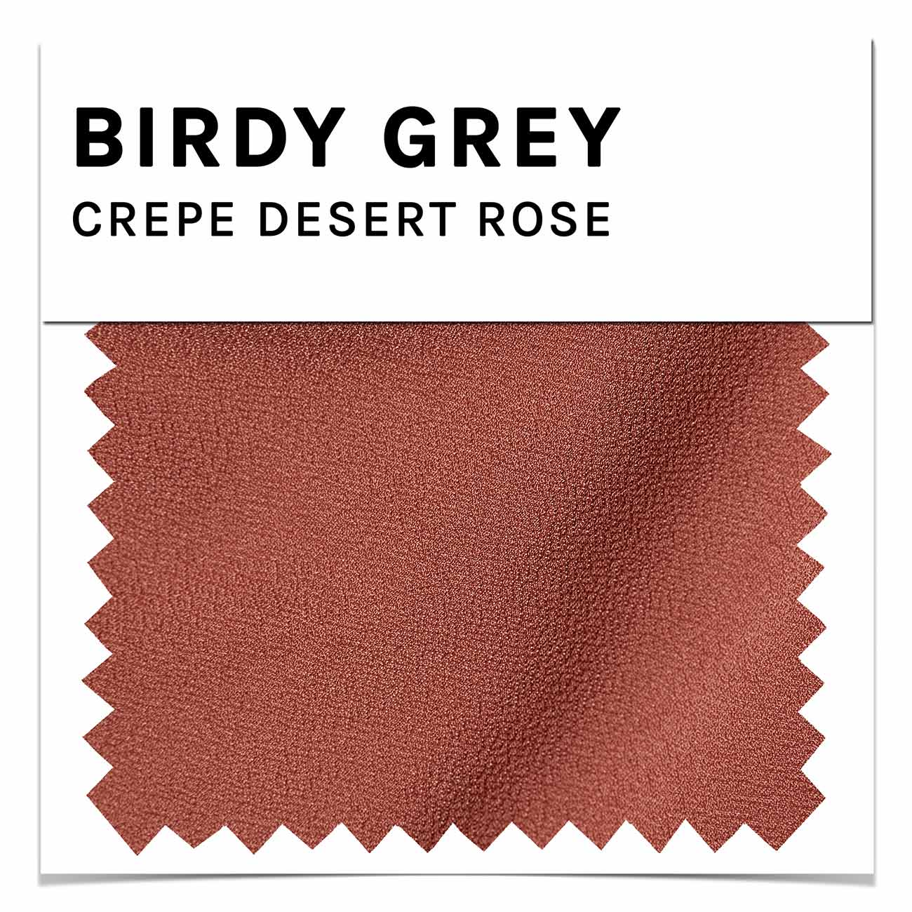 Swatch - Crepe in Desert Rose
