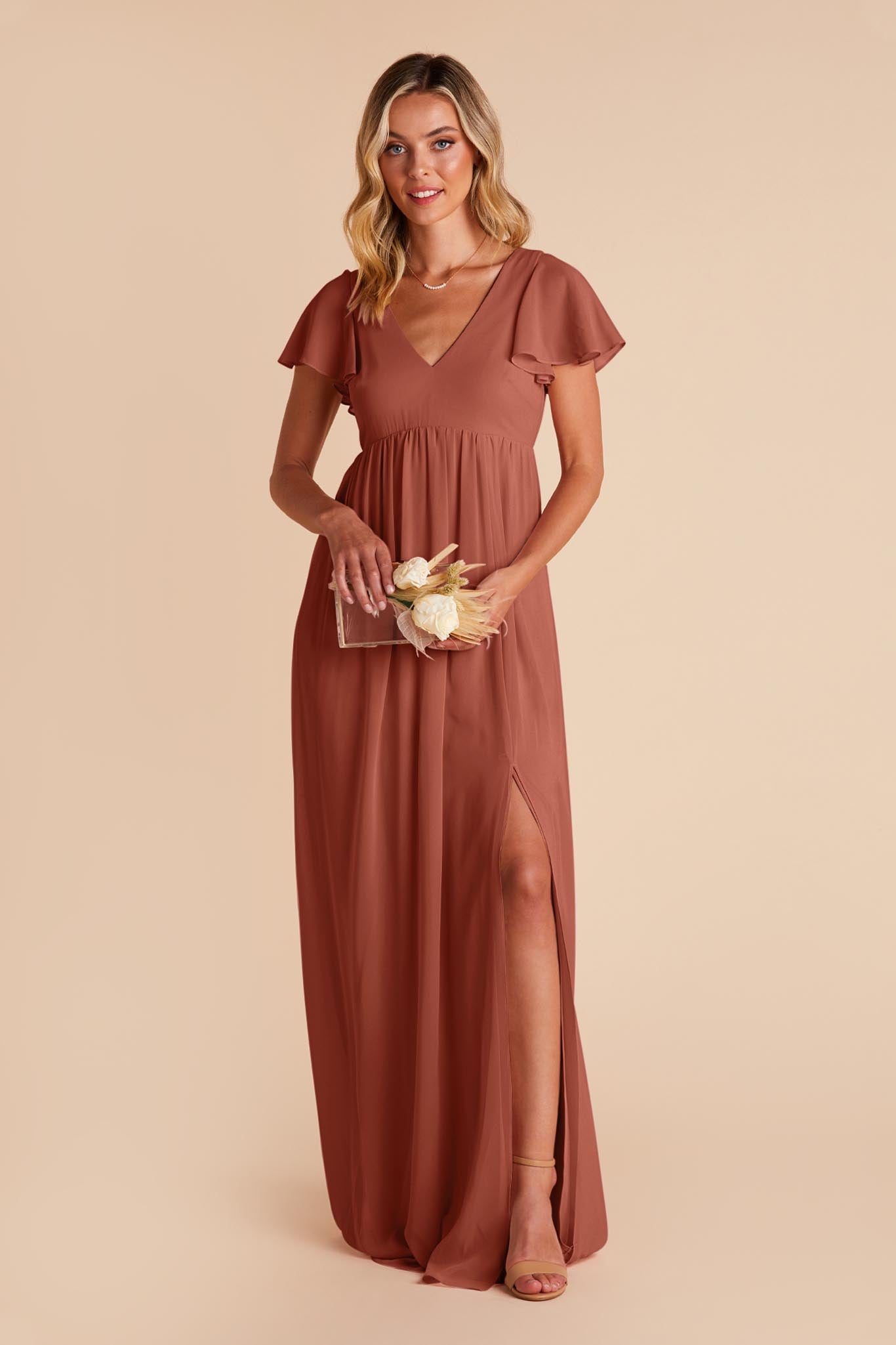 Desert Rose Hannah Empire Dress by Birdy Grey
