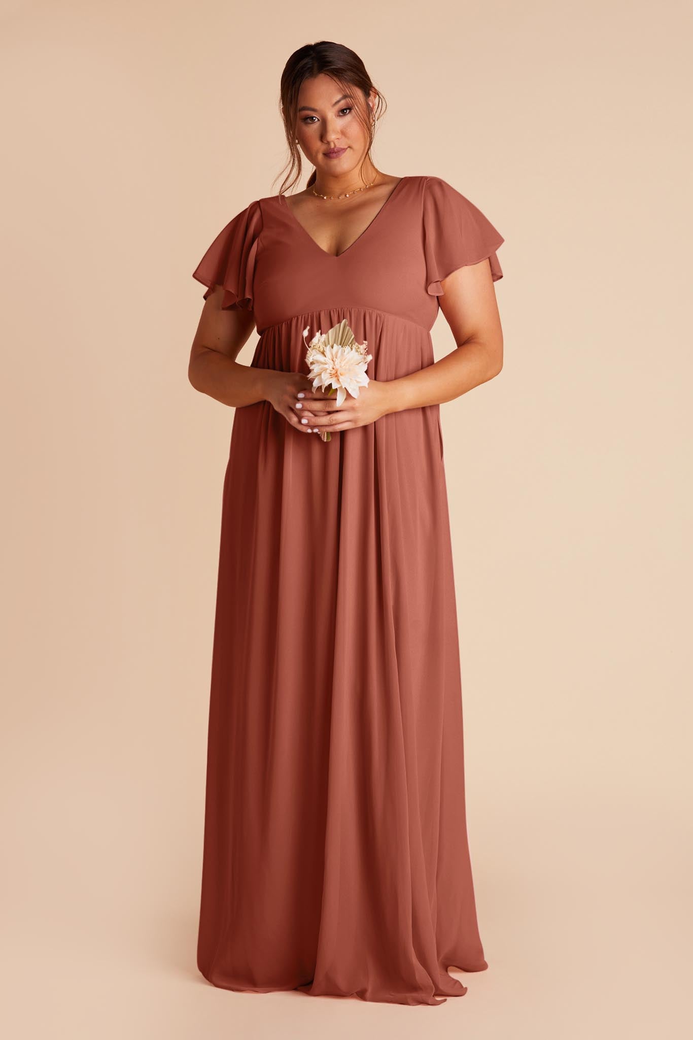 Desert Rose Hannah Empire Dress by Birdy Grey