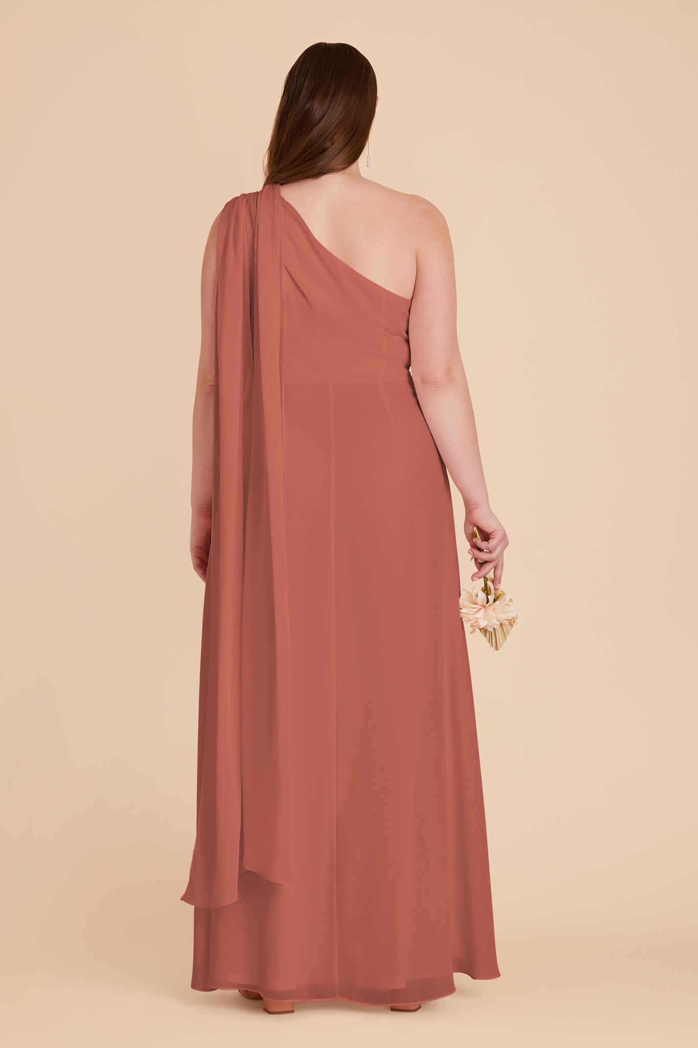 Desert Rose Melissa Chiffon Dress by Birdy Grey