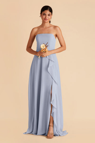 dusty blue long gown | Shopee Philippines