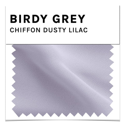 Chiffon Swatch in Dusty Lilac by Birdy Grey