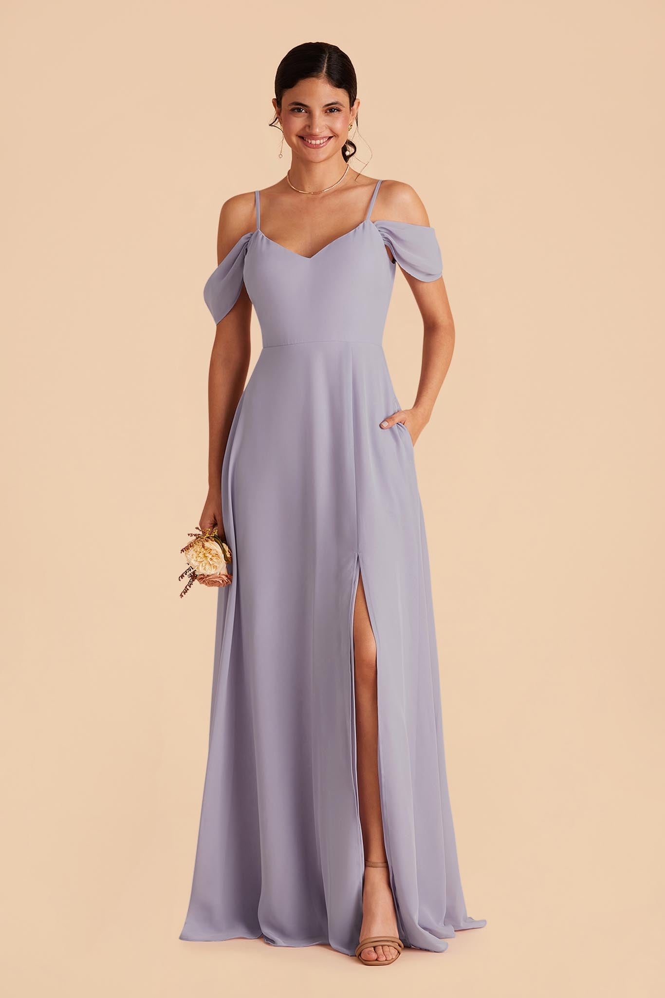 Dusty Lilac Devin Convertible Dress by Birdy Grey
