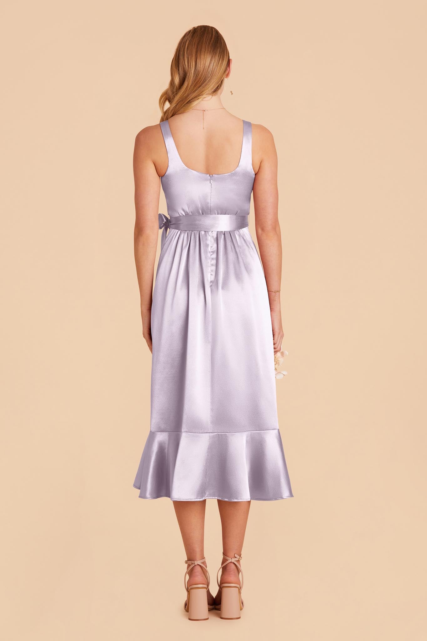 Dusty Lilac Eugenia Convertible Midi Dress by Birdy Grey