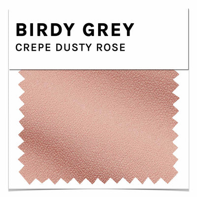 Swatch - Crepe in Dusty Rose